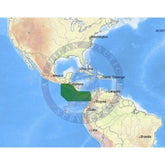 C-Map Max Chart NA-M967: Panama To Guatemala